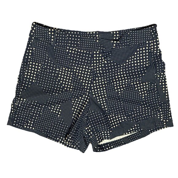 SPANX Women's Large Sunshine Shorts Blue Polka Dot 5.5”Inseam Pull On - Picture 7 of 7